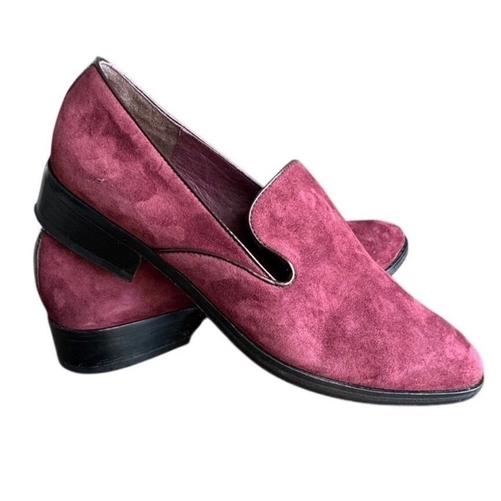 Donald J Pliner Womens Suede Loafers Size 8M‎ Old Money Quiet Luxury Whimsygoth